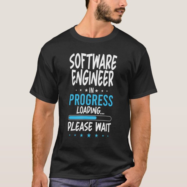 Camiseta Ingeniero de software en curso (Anverso)