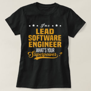 Camiseta Ingeniero de software líder