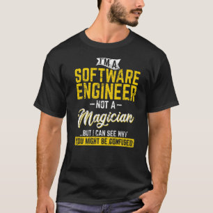 Camiseta Ingeniero De Software No Un Desarrollador De Progr