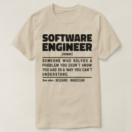 Camiseta Ingeniero de software Nuevo informático Geek Codin