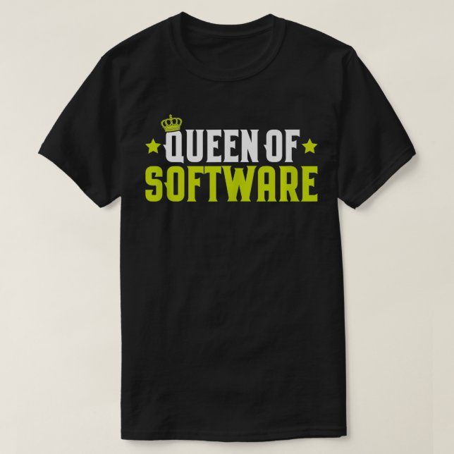 Camiseta Ingeniero de software programador de código (Diseño del anverso)