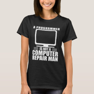 Camiseta Ingeniero de Software Programador de Computadoras