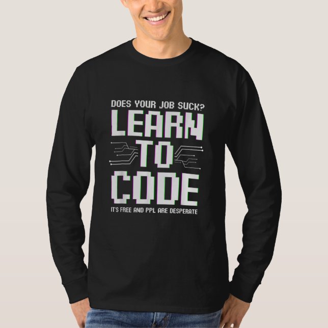 Camiseta Ingeniero de software programador desarrollador de (Anverso)
