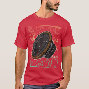 Camiseta Ingeniero de sonido de subwoofer Sintetizador de a