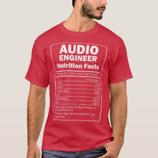 Camiseta Ingeniero De Sonido Para Engi De Producción De Mús
