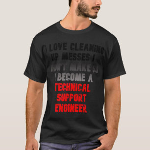 Camiseta Ingeniero de soporte técnico