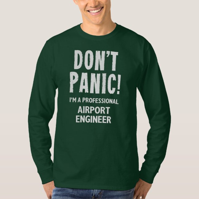 Camiseta Ingeniero del Aeropuerto  (Anverso)