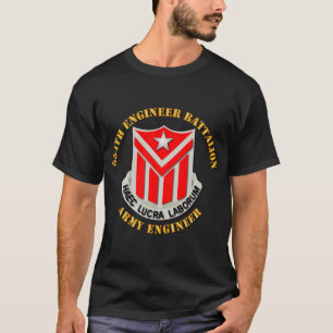 Camiseta Ingeniero del Ejército de Batallón Ingeniero 554