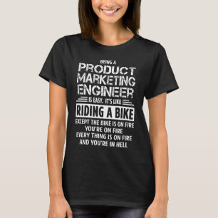 Camiseta Ingeniero del marketing de producto
