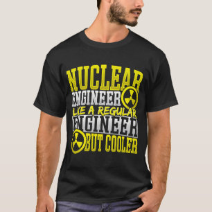 Camiseta Ingeniero del refrigerador del nucler