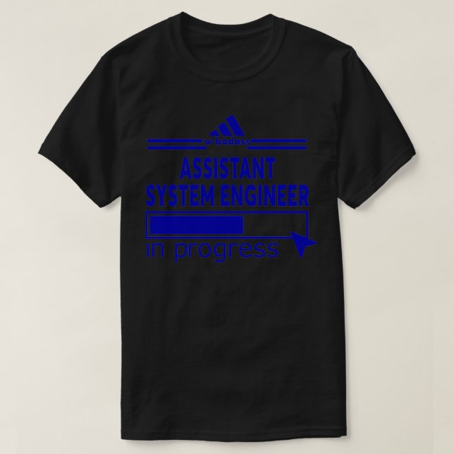 CAMISETA INGENIERO DEL SISTEMA ASISTENTE (Diseño del anverso)