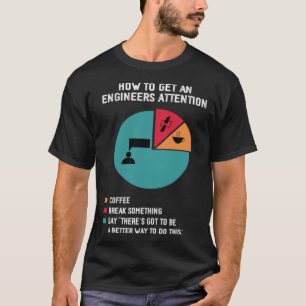 Camiseta Ingeniero diciendo Chistes de Ingeniería Futura