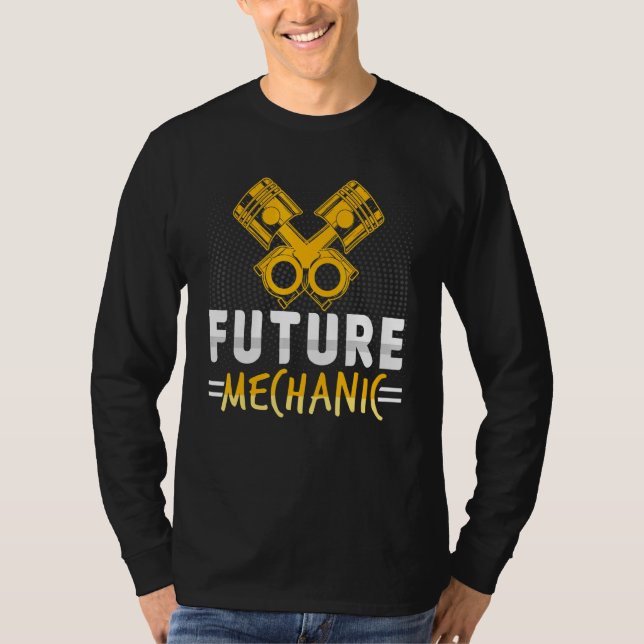 Camiseta Ingeniero Diesel Auto Fixing Future Mechanex Re (Anverso)