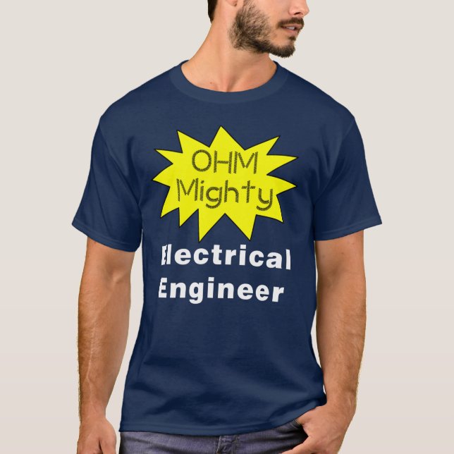 Camiseta Ingeniero Eléctrico De Ohm (Anverso)