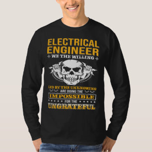 Camiseta Ingeniero Eléctrico Nosotros Los Linieros Dispuest