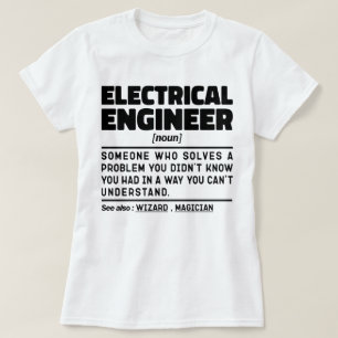 Camiseta Ingeniero Eléctrico Nuevo graduado en Ingeniería G