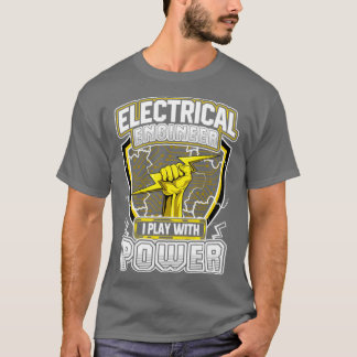 Camiseta Ingeniero Eléctrico Que Juego Con Energía