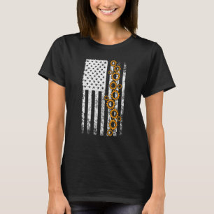 Camiseta Ingeniero Estados Unidos Bandera Patriótica En Mec