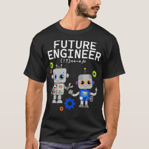 Camiseta Ingeniero Futuro Costume Robot Robotics Adultos Ni