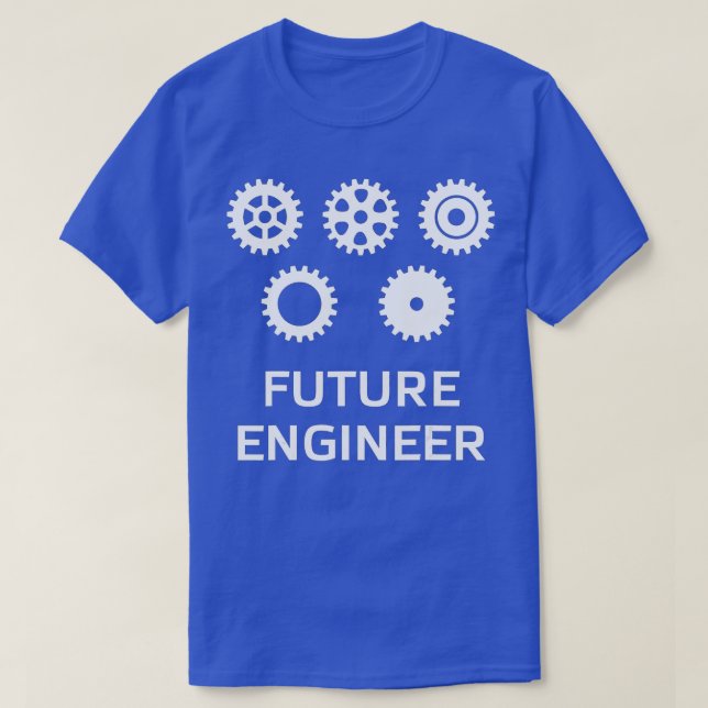 Camiseta Ingeniero Futuro para Niños y Niñas (Diseño del anverso)