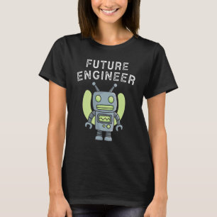 Camiseta Ingeniero Futuro Robot Mechanic Squad Engineering