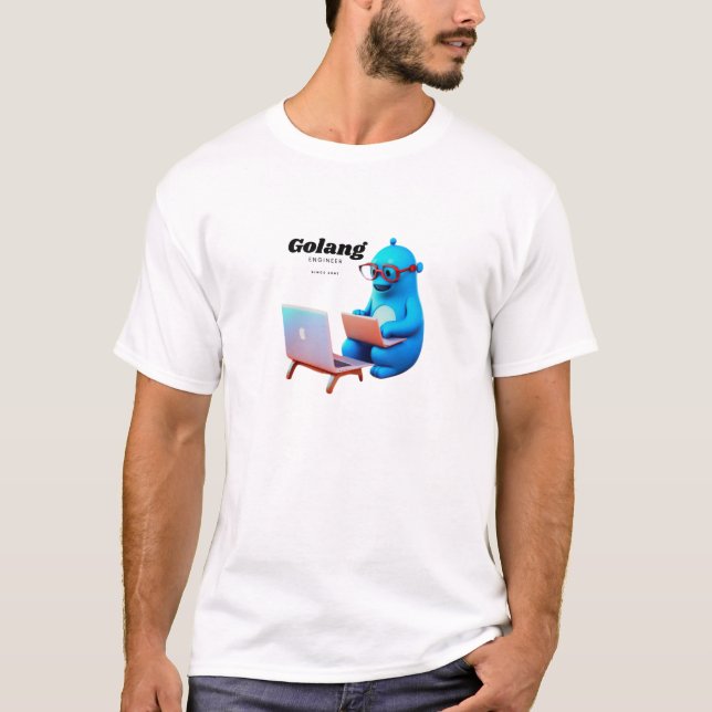 Camiseta Ingeniero Golang (Anverso)