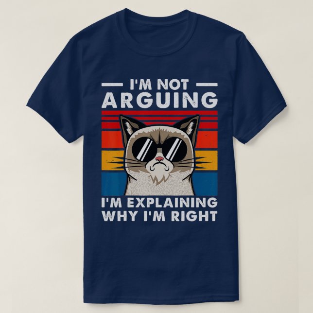Camiseta ingeniero Im No Argumenta Ingeniería Graciosa (Diseño del anverso)