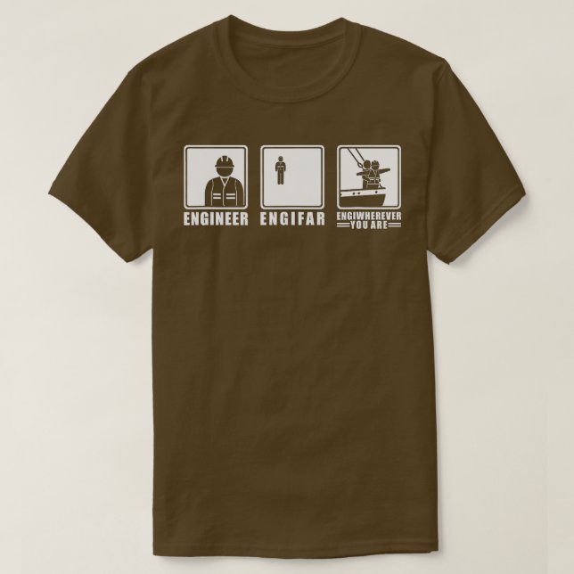 Camiseta Ingeniero ingeniero ingeniero divertido (Diseño del anverso)