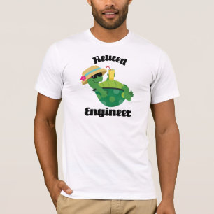 Camiseta Ingeniero jubilado (tortuga)