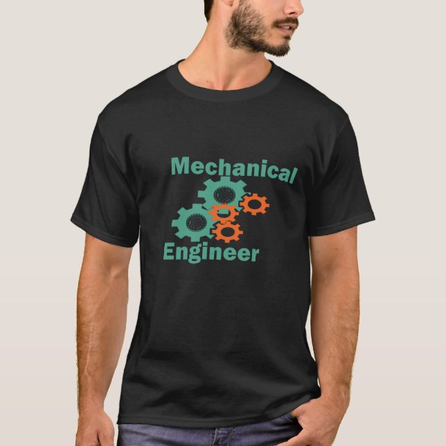 Camiseta ingeniero mecánico (Anverso)