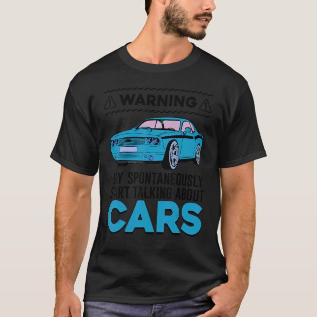 Camiseta Ingeniero mecánico de coches Hombres Adolescentes  (Anverso)