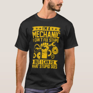 Camiseta Ingeniero mecánico de coches Hombres Mujeres Niños
