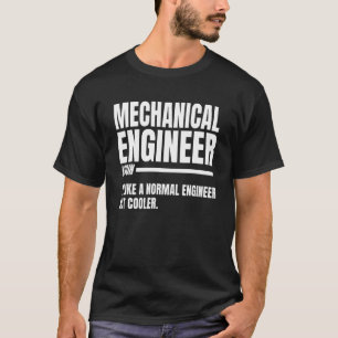 Camiseta Ingeniero mecánico de definición de ingeniería mec