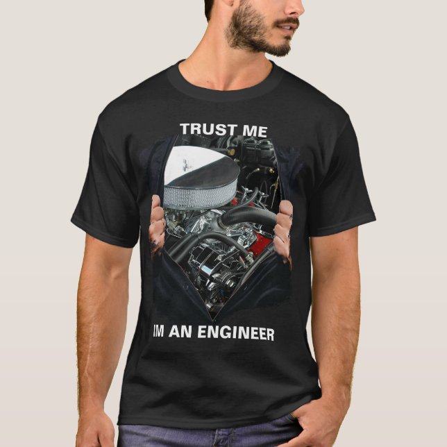 Camiseta Ingeniero Mens Engineering cita divertidos Chistes (Anverso)