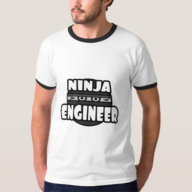 Camiseta Ingeniero Ninja (Anverso)