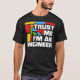 Camiseta Ingeniero Niños Niños Juguetes Edificios Grandes B