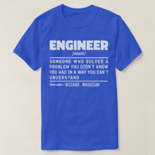Camiseta Ingeniero Noun Husband Dad Ingeniería Sarcástica
