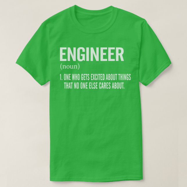 Camiseta Ingeniero Noun s 1 (Diseño del anverso)