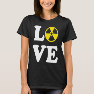 Camiseta Ingeniero nuclear ama la energía nuclear