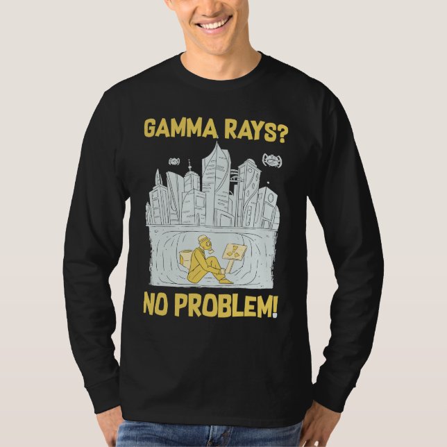 Camiseta Ingeniero Nuclear de Rayos Gamma (Anverso)