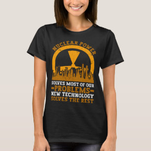 Camiseta Ingeniero Nuclear Energía Nuclear Y Energía Nuclea