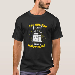 Camiseta Ingeniero nuclear radiactivo de medicina nuclear 1