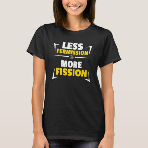 Camiseta Ingeniero nuclear radiactivo de medicina nuclear 2