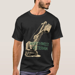 Camiseta INGENIERO OPERATIVO DE grúa y pala del noroeste