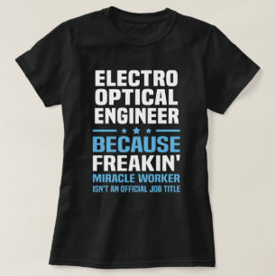 Camiseta Ingeniero óptico de Electro