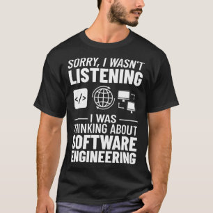 Camiseta Ingeniero principiante de Software Engineering Man