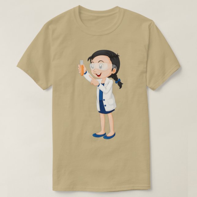 Camiseta Ingeniero Químico (Diseño del anverso)
