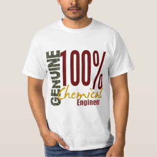 Camiseta Ingeniero químico auténtico