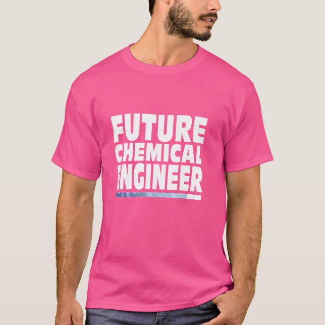 Camiseta Ingeniero Químico Futuro (Anverso)
