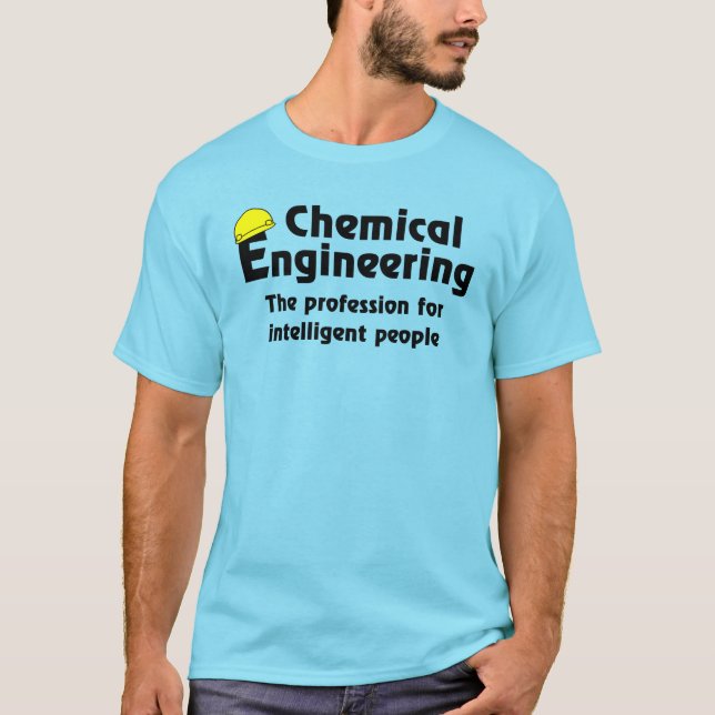 Camiseta Ingeniero Químico Inteligente (Anverso)